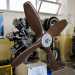 ...e il motore a stella con ventola di un aereo risalente alla Seconda Guerra Mondiale